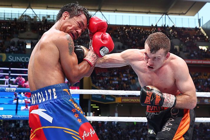 Horn lætur Pacquiao finna fyrir því.