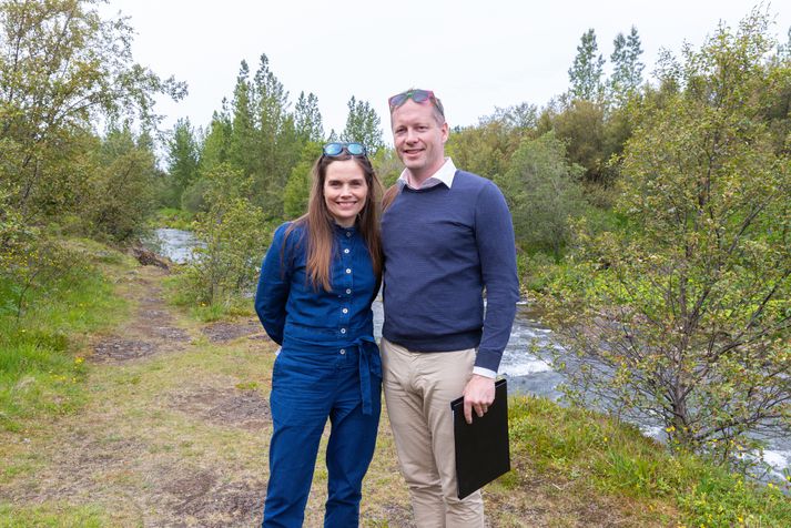 Katrín sótti sér umhverfisráðherra í umhverfisverndarhreyfinguna, Guðmund Inga Guðbrandsson sem vill verða varaformaður.