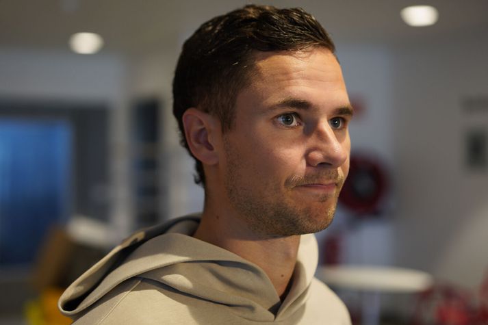 Jónatan Ingi er að komast aftur af stað eftir erfið ökklameiðsli.
