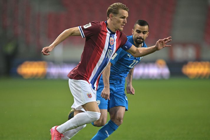 Skyttan Martin Ödegaard lagði upp þrjú mörk.