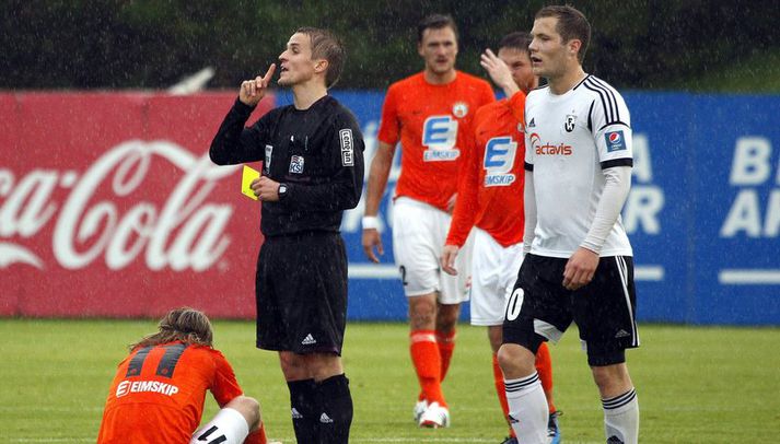 Gunnar Jarl Jónsson dæmir í Pepsi-deild karla.