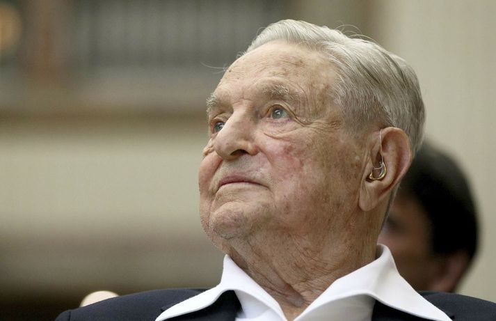 George Soros árið 2019. Hann er orðinn 92 ára gamall og hefur ákveðið að víkja fyrir syni sínum.