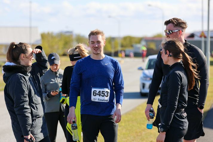 Mikil og góð stemning er á landsmótinu.