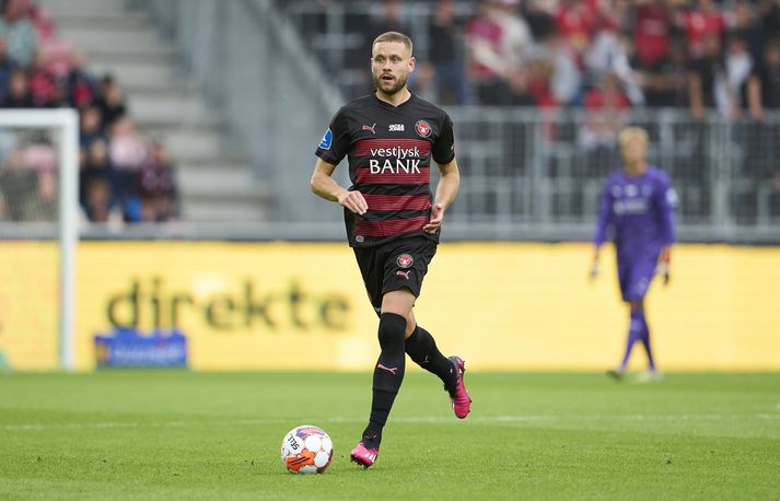 Sverrir Ingi kom Midtjylland á bragðið í kvöld.