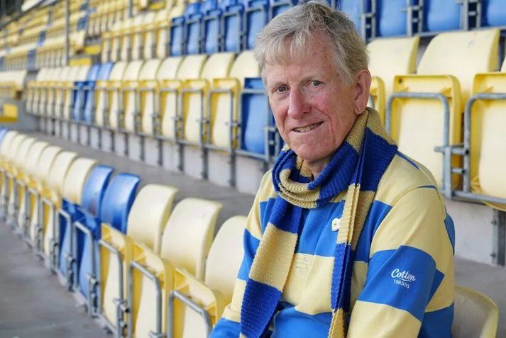 Paul Bastard hefur verið dyggur stuðningsmaður Torquay United um árabil