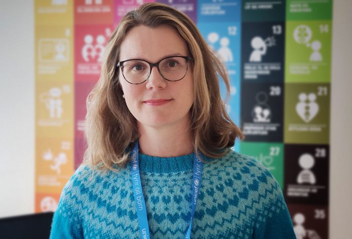 Birna Þórarinsdóttir, framkvæmdastjóri UNICEF á Íslandi.