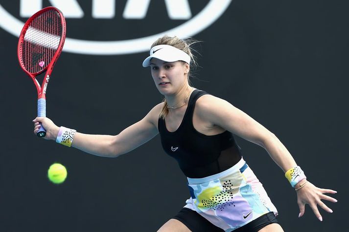 Eugenie Bouchard komst í úrslit á Wimbledon 2014 en það hefur ekki gengið vel hjá henni á undanförnum árum.