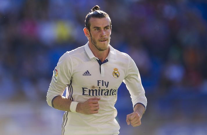 Gareth Bale í leik með Real Madrid.