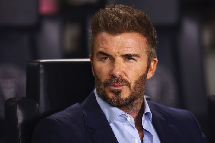 David Beckham var flottur á hliðarlínunni hjá Inter Miami.