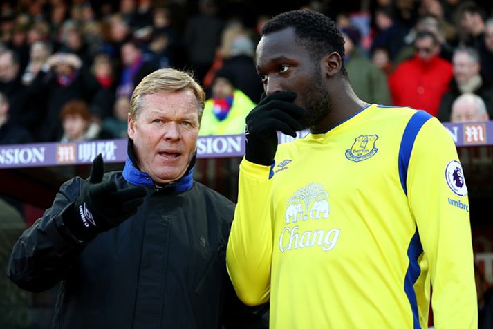 Koeman vill að sjálfsögðu halda Lukaku hjá Everton.