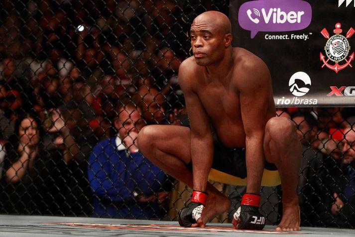 Anderson Silva vann Nick Diaz en það verður ekki skráð í sögubækurnar.