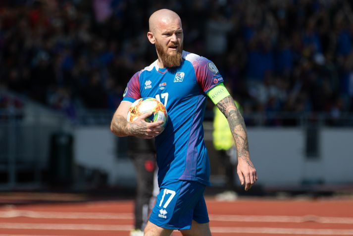 Aron Einar Gunnarsson.