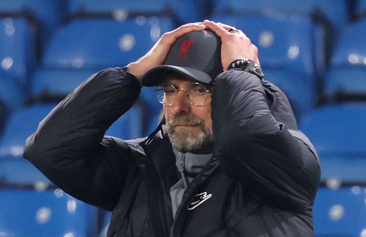 Jürgen Klopp var óánægður með sína menn.