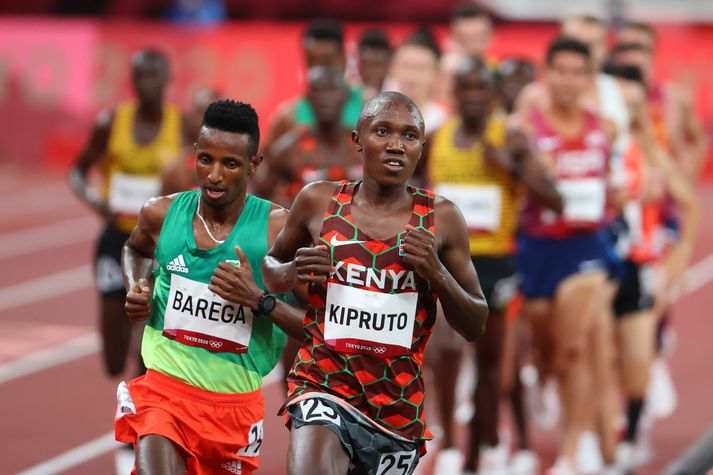 Rhonex Kipruto á Ólympíuleikunum í Tókíó í Japan árið 2020.