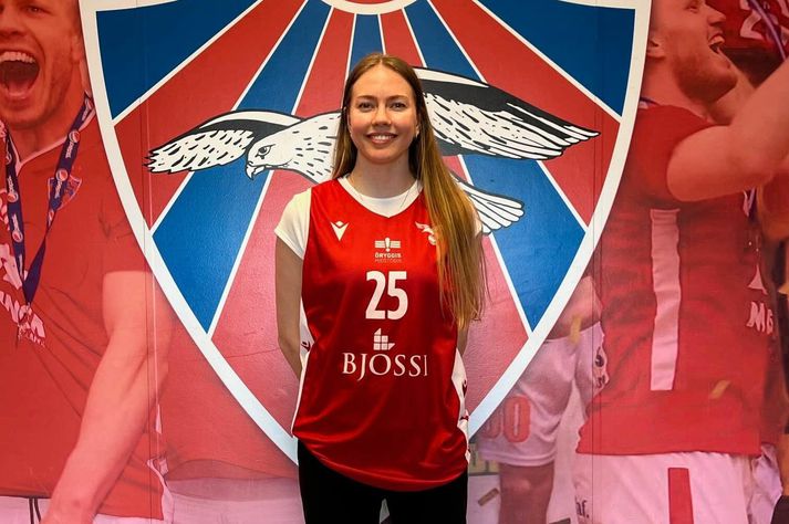 Alexandra Eva, nýjasti leikmaður Vals.