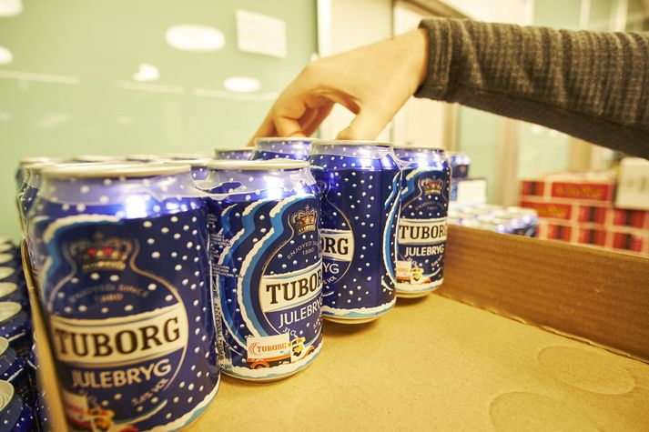 Íslendingar kneyfa jólabjór sem aldrei fyrr og nýtur Tuborg Julebryg mestra vinsælda.