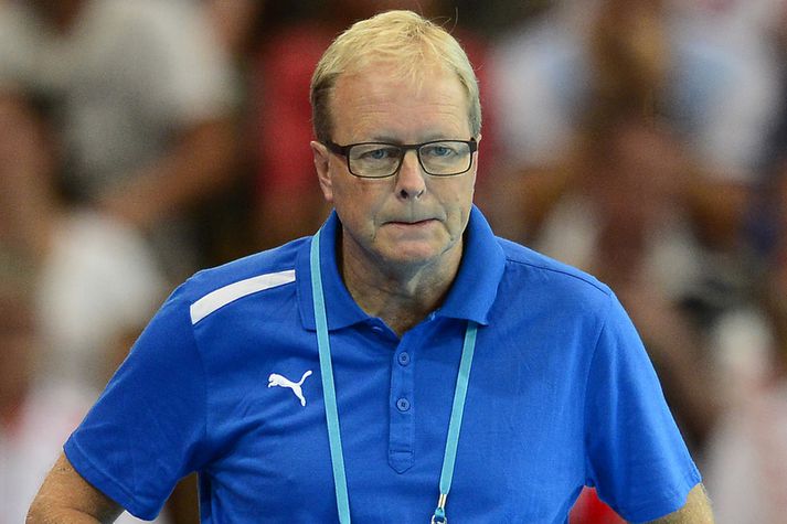Ulrik Wilbek, þjálfari Dana.