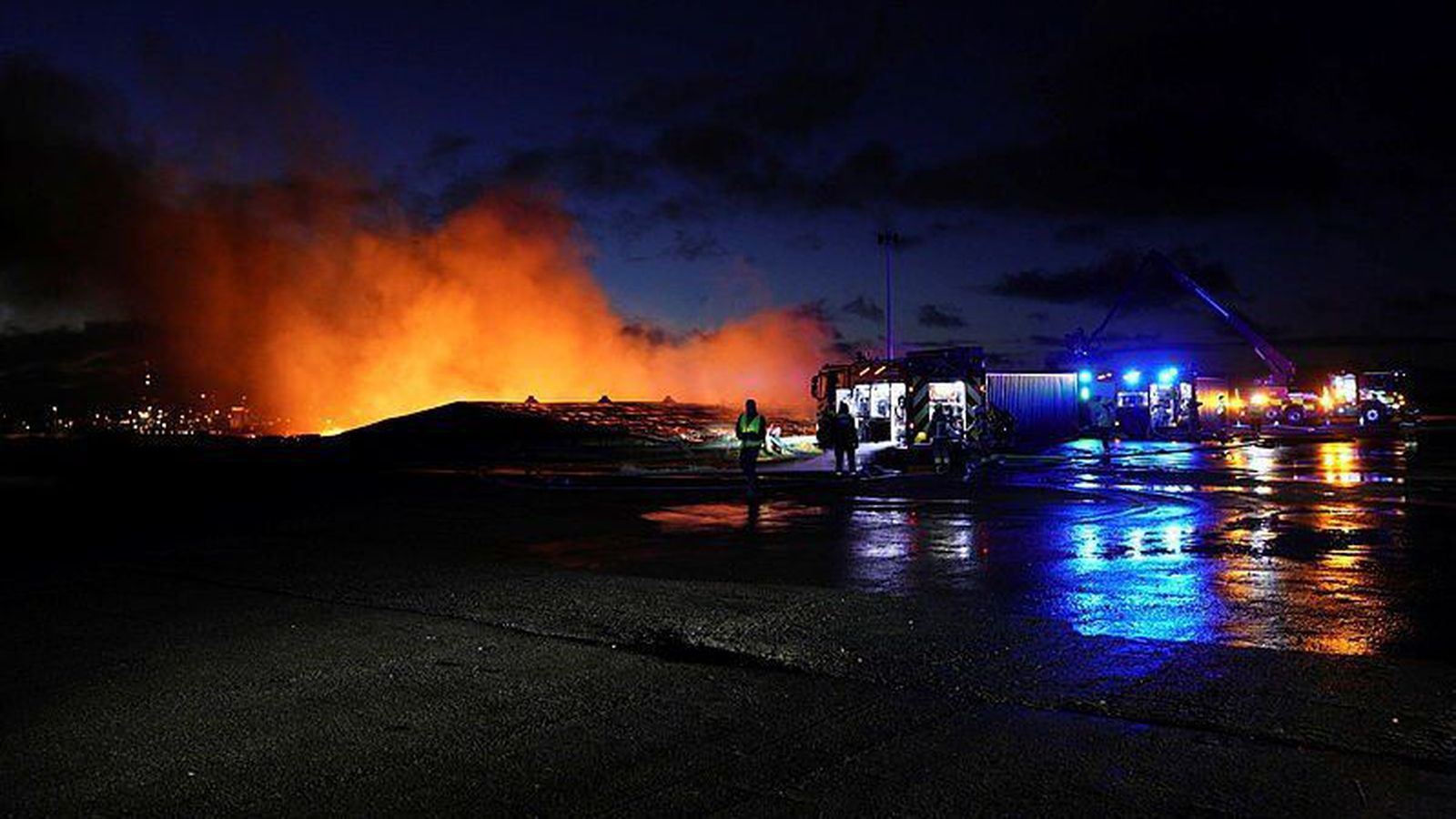 Borgin firrti sig allri á­byrgð á skemmunni