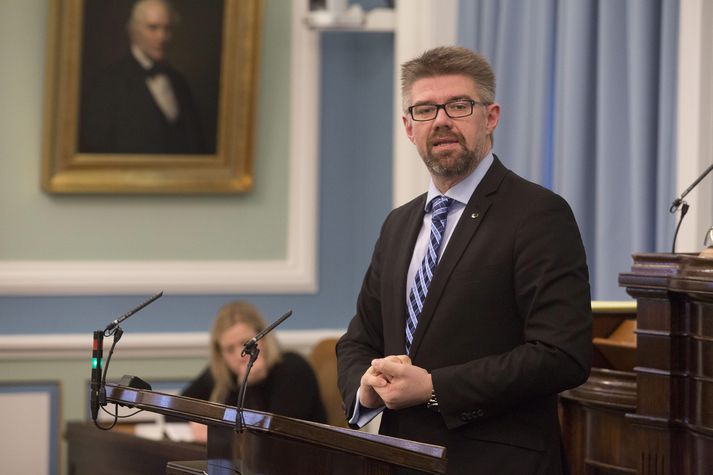 Gunnar Bragi Sveinsson, utanríkisráðherra, sat fund utanríkisráðherra Atlantshafsbandalagsins í dag.