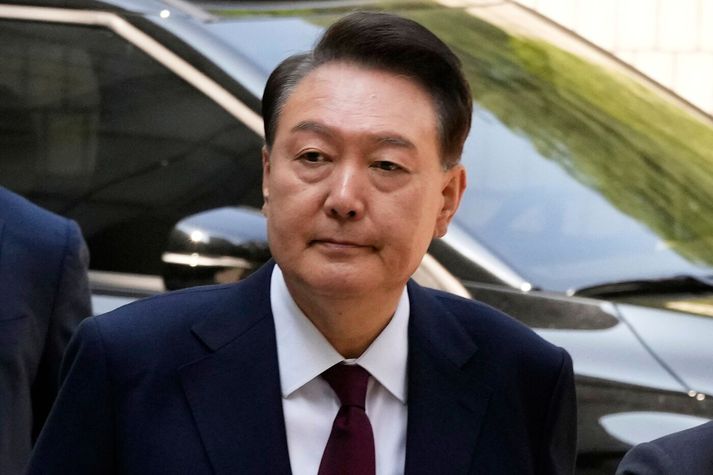 Yoon Suk Yeol, fyrrverandi forseti Suður-Kóreu.