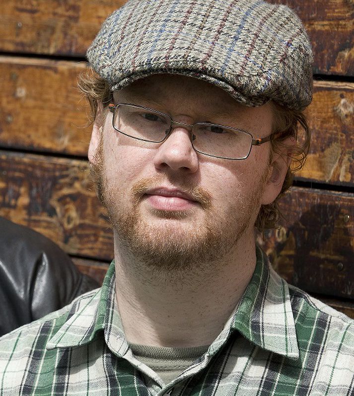 Kári Auðar Svansson rakti sögu sína í Geðveikri messu í Lauganeskirkju í morgun.