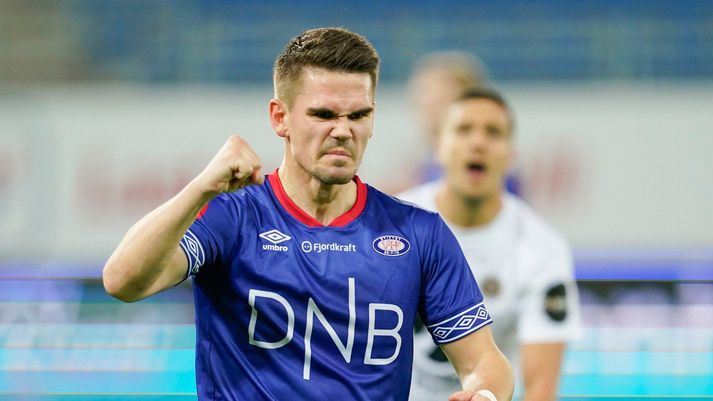 Viðar Örn yfirgaf Vålerenga snemma í júlí.