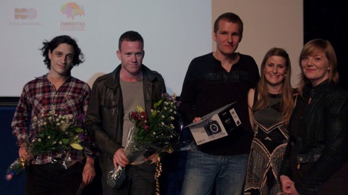 Etienne de France, Börkur Sigþórsson, Paweł Wysoczański, Heather Millard, stjórnandi RS&D og Brynja Dögg Friðriksdóttir, kynningarfulltrúi RS&D. /Ljósm: Ása Baldursdóttir/Snoop-Around.com