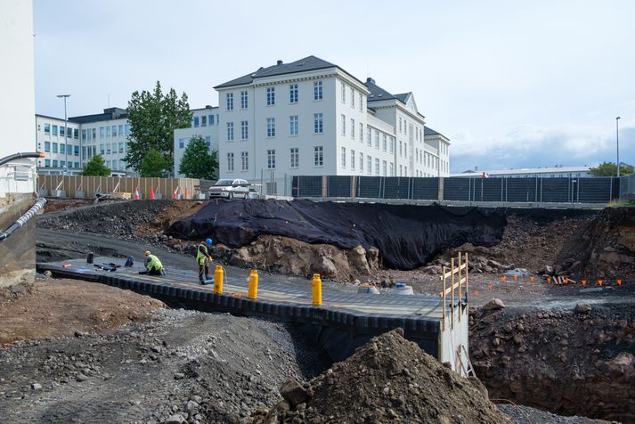 Aukið fjármagn verður sett í framkvæmdir við nýjan Landspítala samkvæmt frumvarpinu.