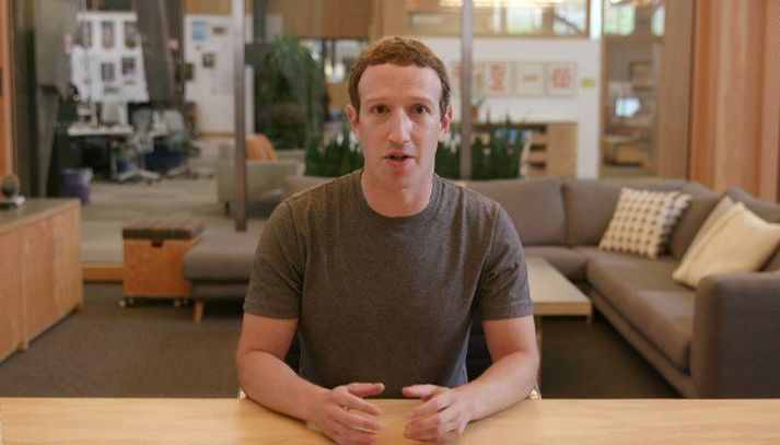 Mark Zuckerberg ávarpaði netheima í beinni útsendingu í gærkvöldi.