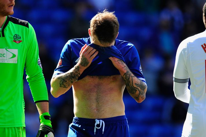 Aron Einar Gunnarsson fær ekki mikið að spila hjá Cardiff.