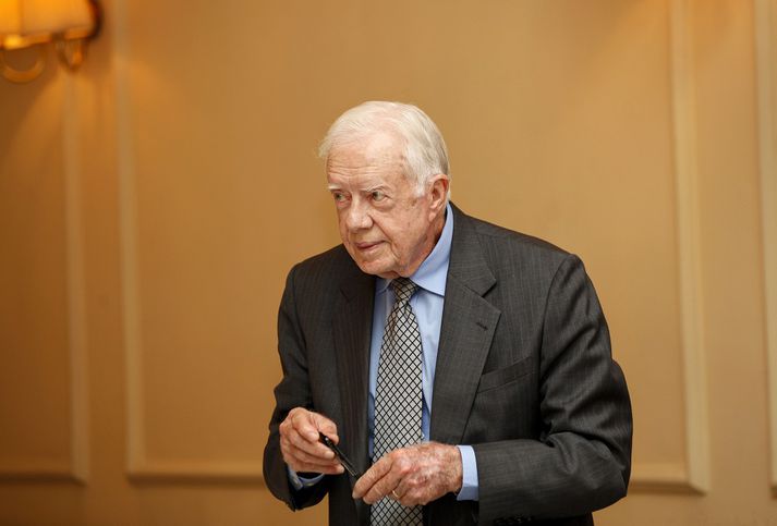 Jimmy Carter, fyrrverandi forseti Bandaríkjanna.