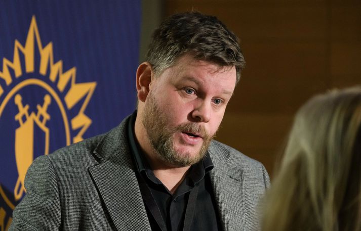 Finnbogi Jónasson aðstoðaryfirlögregluþjónn hjá greiningardeild ríkislögreglustjóra. Í skýrslu er komið inn á hvernig tilkynningum um trúarlega öfgahyggju hefur fjölgað, að sögn Finnboga.