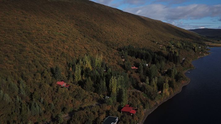 Óvissustig almannavarna var lýst yfir í Skorradal í júní vegna langvarandi þurrka.