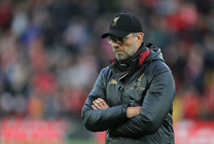 Klopp í leiknum gegn Barcelona.