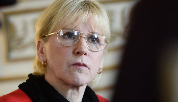 Margot Wallström, utanríkisráðherra Svíþjóðar.