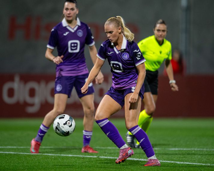 Vigdís Lilja búin að eiga flott tímabil fyrir Anderlecth í vetur.