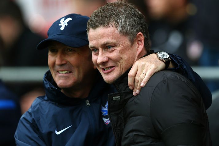 Tony Pulis og Ole Gunnar Solskjær.