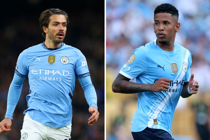 Jack Grealish er á förum en City vill ekki selja Savinho. 