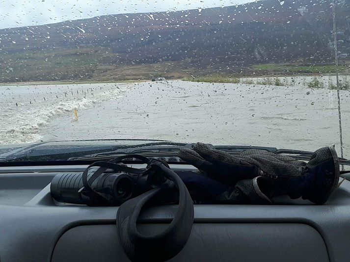 Það er allt á floti í Fljótsdal.