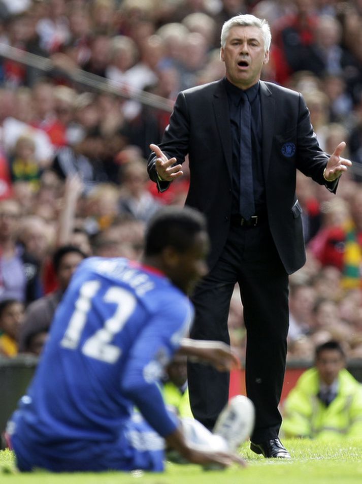 Carlo Ancelotti, stjóri Chelsea.