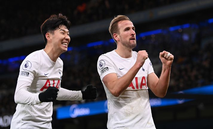 Heung-Min Son og Harry Kane hafa verið duglegir að leggja upp fyrir hvorn annan.