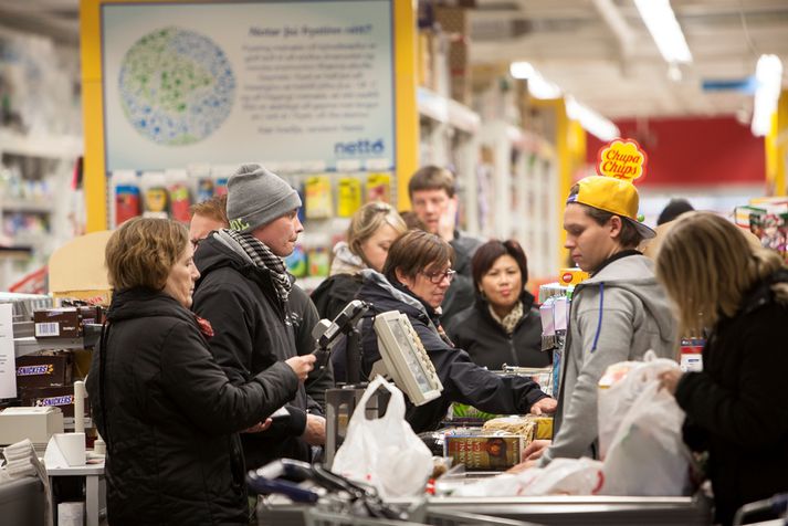 Casa Fiesta Taco Seasoning Mix í 35 gramma pakningum gæti innihaldið möndlur. Mynd tengist frétt ekki beint.