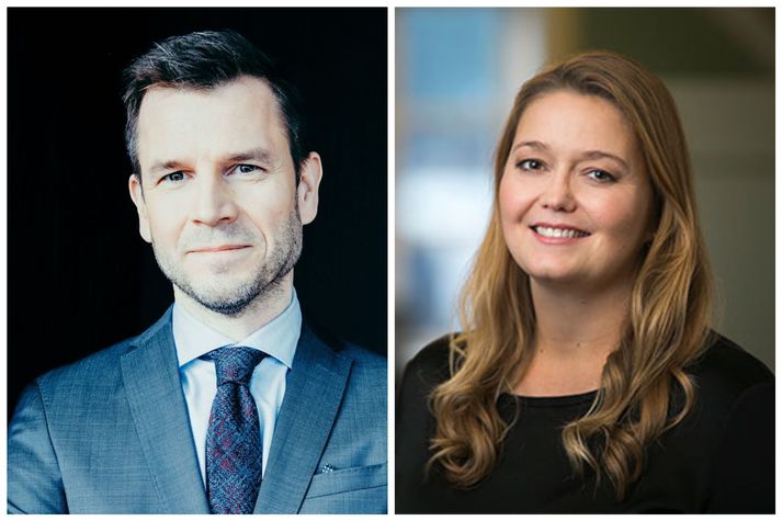 Björgvin Ingi Ólafsson, meðeigandi og sviðsstjóri Deloitte Consulting á Íslandi, og eiginkona hans Eva Halldórsdóttir, lögmaður og eigandi LLG Lögmenn, hafa sett fallegt raðhús við Byggakur 1 í Garðabæ til sölu.