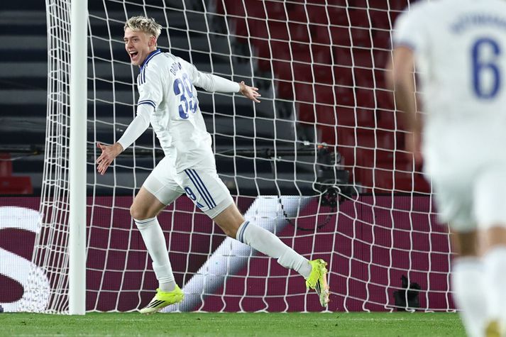 Viktor Bjarki Daðason er komin með átta mörk á tímabilinu í deild, bikar og Meistaradeild.