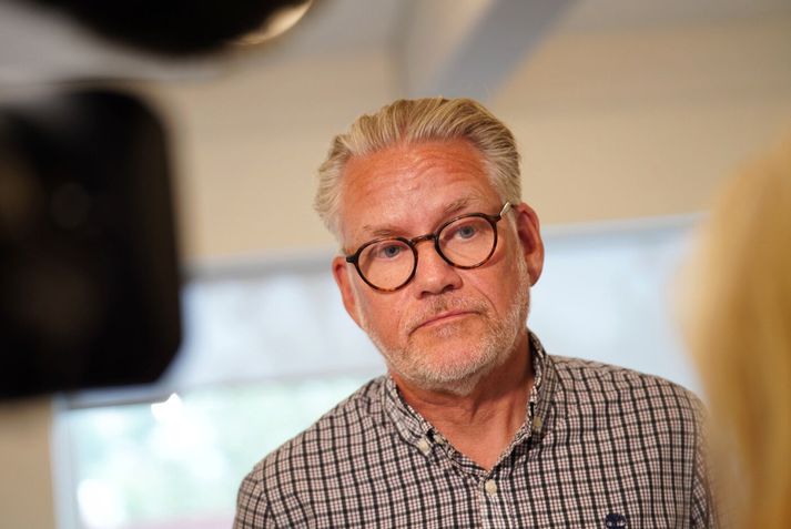 Ólafur Stephensen er fundarstjóri og framkvæmdastjóri Félags atvinnurekenda. 