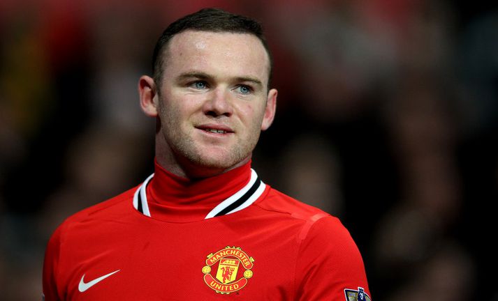 Wayne Rooney yngri leikur sem kunnugt er með Manchester United.