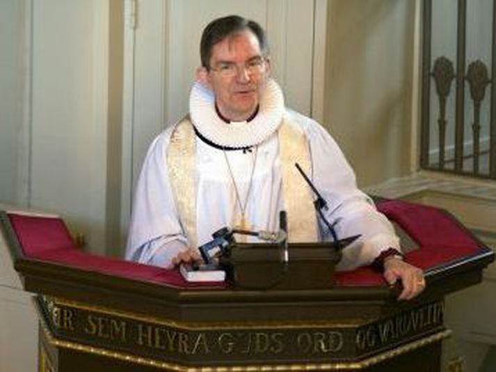 Herra Karl Sigurbjörnsson, biskup Íslands.
