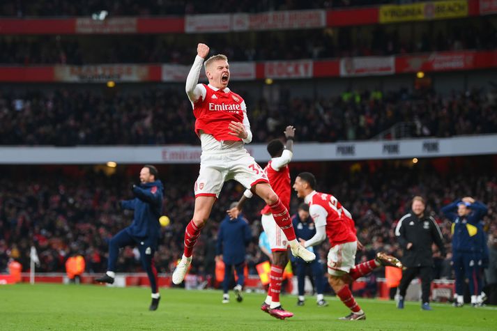 Arsenal verður í eldlínunni í kvöld.