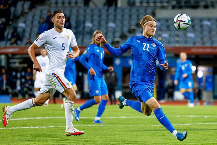 Andri Lucas Guðjohnsen stimplaði sig frábærlega inn í íslenska landsliðið í síðasta glugga og er aftur með núna. Að þessu sinni er eldri bróðir hans Sveinn Aron líka með.