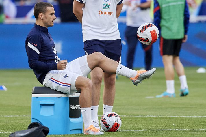 Antoine Griezmann gæti verið á leið frá Atlético Madrid.